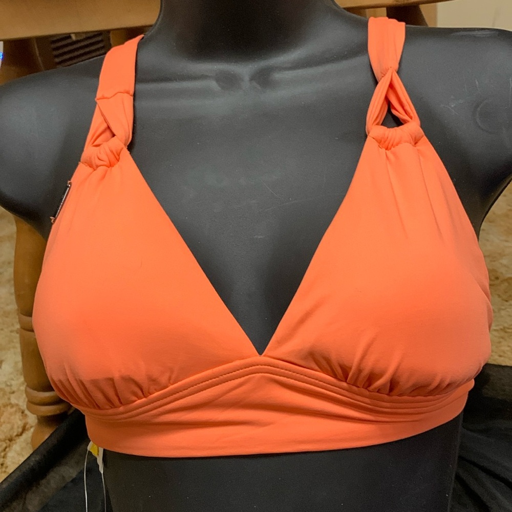 OAHU/LOLED Women’s Pink Halter Swim top size XS